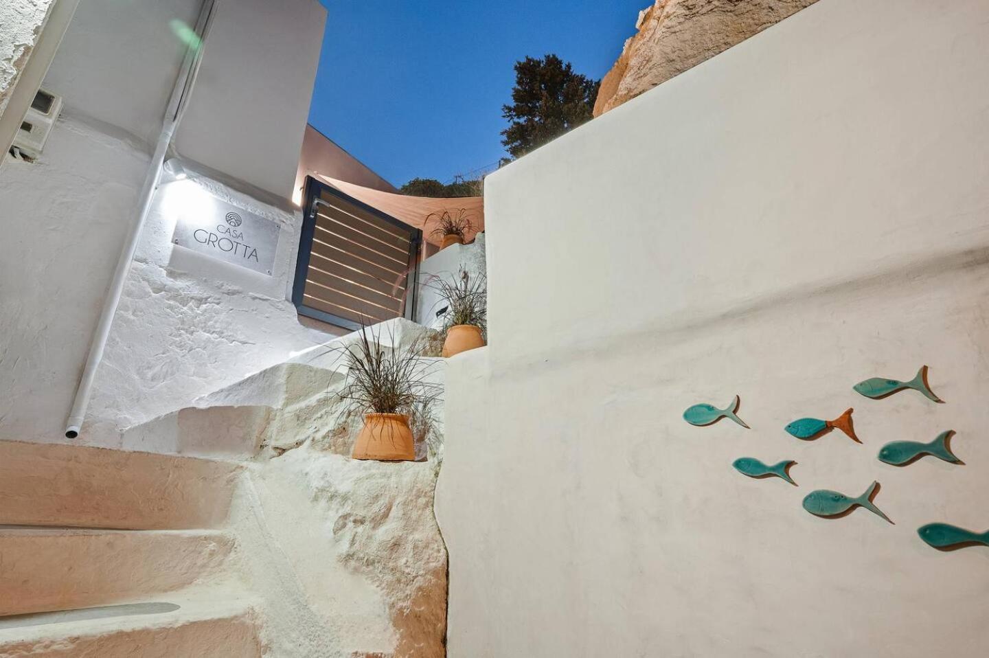 Hotel Casa Grotta With Sea & Cave View Matala Zewnętrze zdjęcie