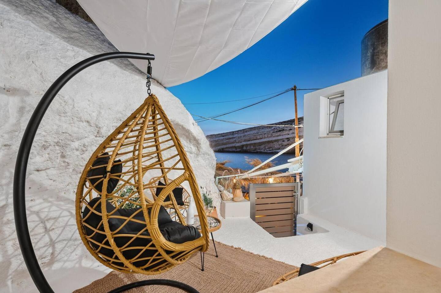 Hotel Casa Grotta With Sea & Cave View Matala Zewnętrze zdjęcie